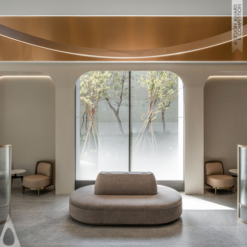 Silver Interior Space and Exhibition Design Award Winner 2024 Contour Of Circle Aesthetic Medical Clinic 