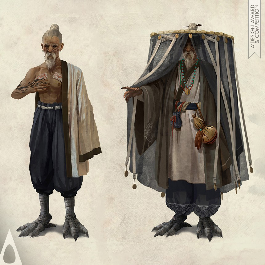 Iron Digital Art Award Winner 2024 Balhae Character Design 