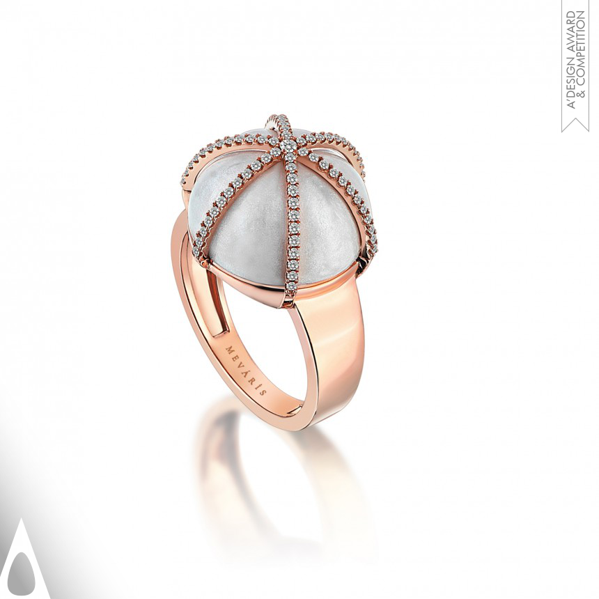 Golden Jewelry Design Award Winner 2024 The Dome Ring 