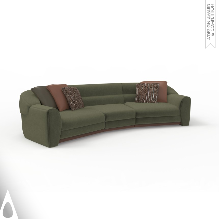 Iron Furniture Design Award Winner 2024 Livorno Modular Sofa 