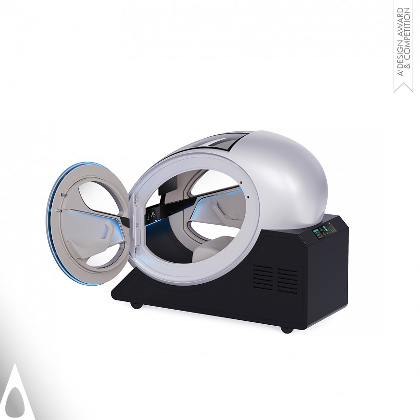 Bronze Medical Devices and Medical Equipment Design Award Winner 2024 Yang Wang Micro Hyperbaric Oxygen Chamber 
