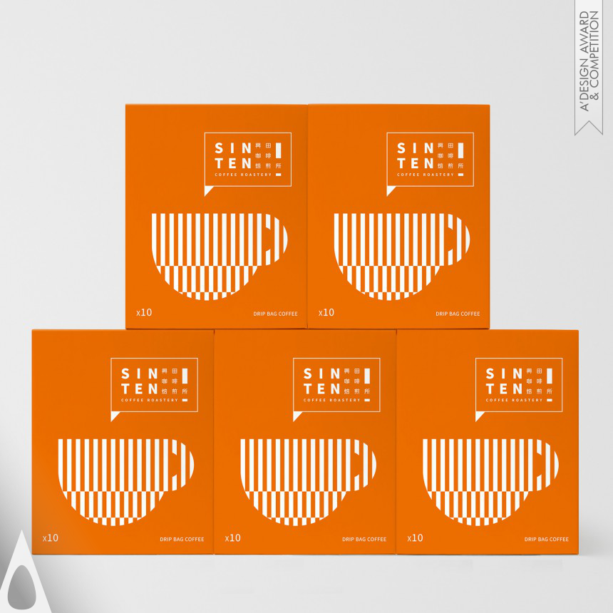 Iron Packaging Design Award Winner 2024 Sinten Coffee Packaging 
