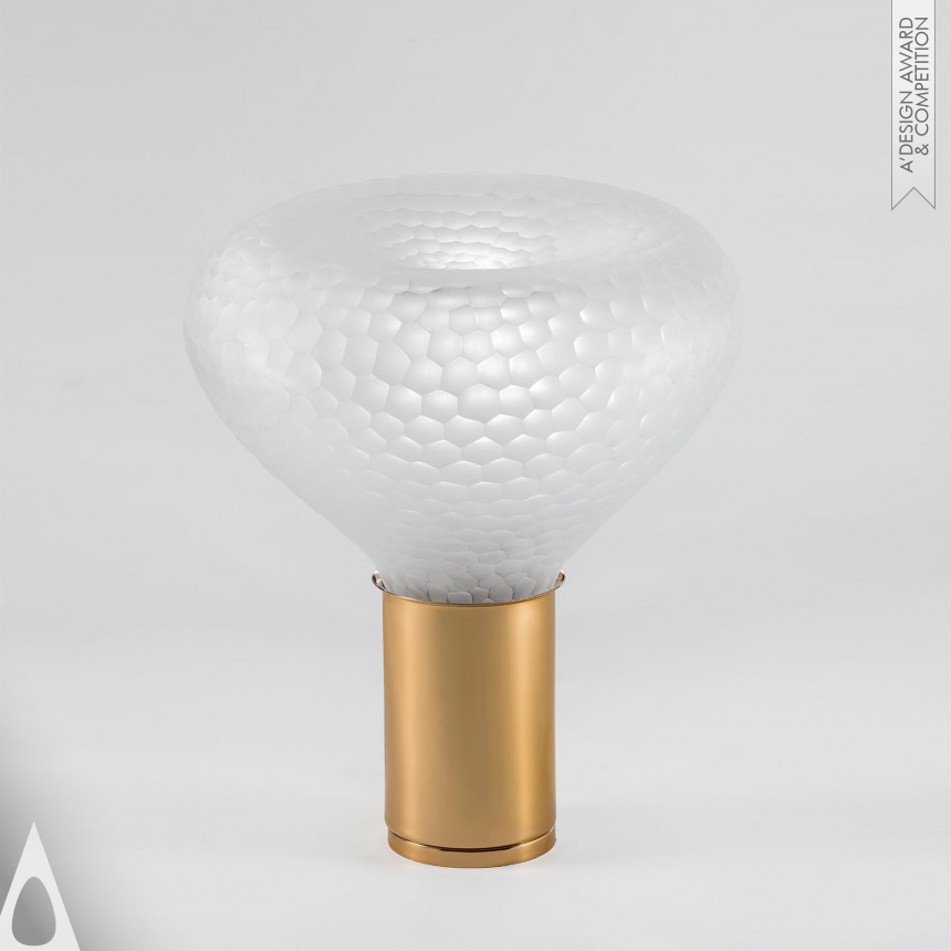 Iron Lighting Products and Fixtures Design Award Winner 2024 Sume Table Lamp 