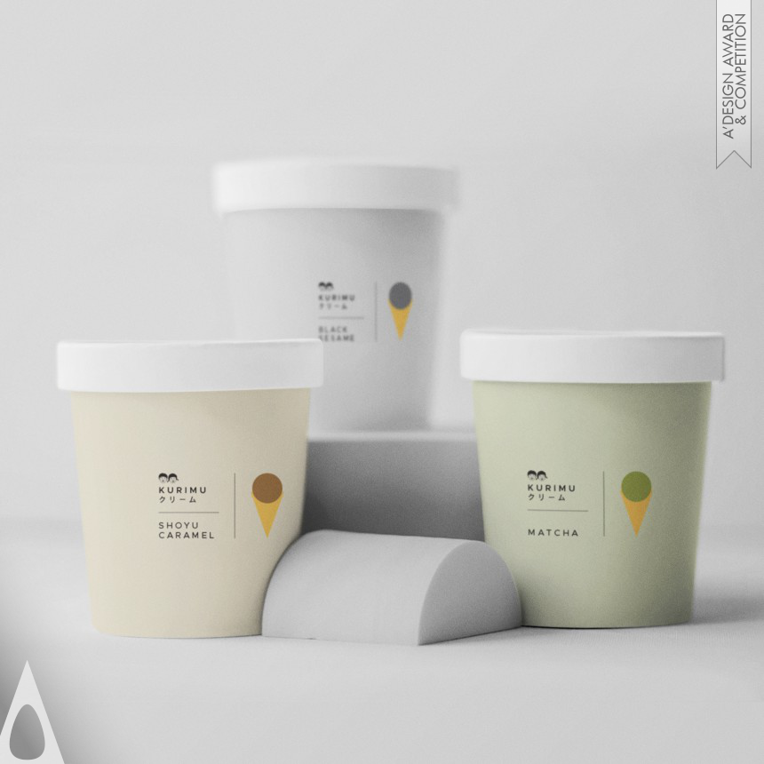 Kurimu Ice Cream designed by Lance Francisco