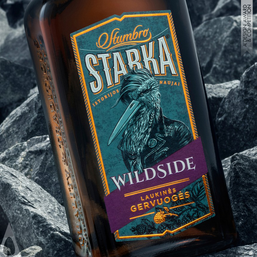 Starka Wildside - Silver Packaging Design Award Winner