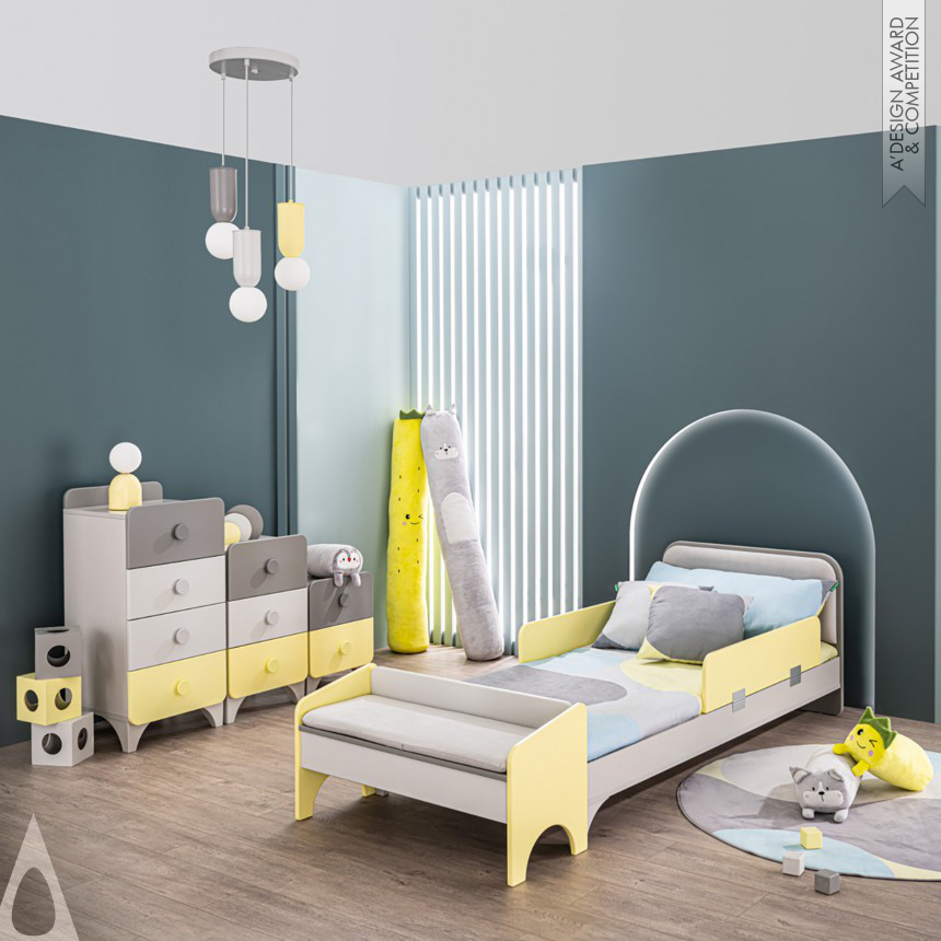 Iron Baby, Kids' and Children's Products Design Award Winner 2024 Minia Collection Child Room Furniture Set 