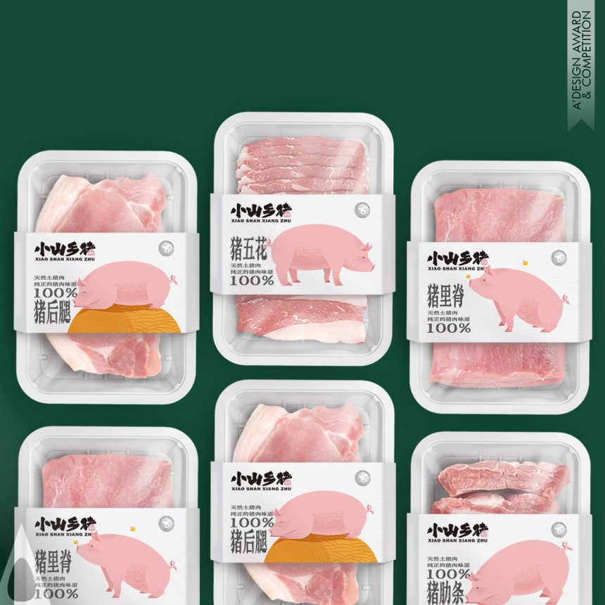 Beijing Jiaotong University's Xiaoshanxiang Pig Brand Design