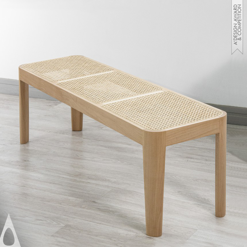 The Corner Collection 3 Seater Bench