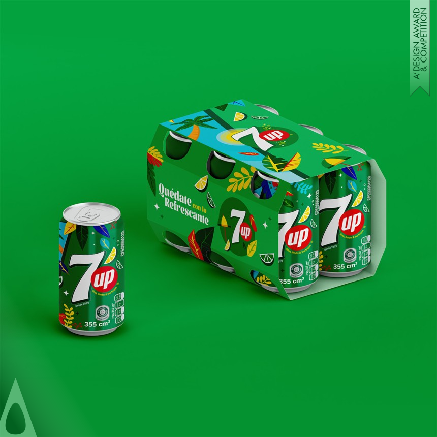 7Up Destinations Venezuela designed by PepsiCo Design and Innovation