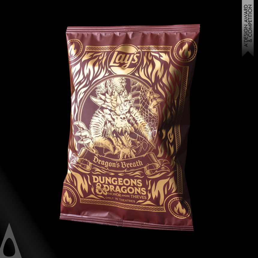 PepsiCo Design and Innovation's Lays Dungeons And Dragons Food Packaging 