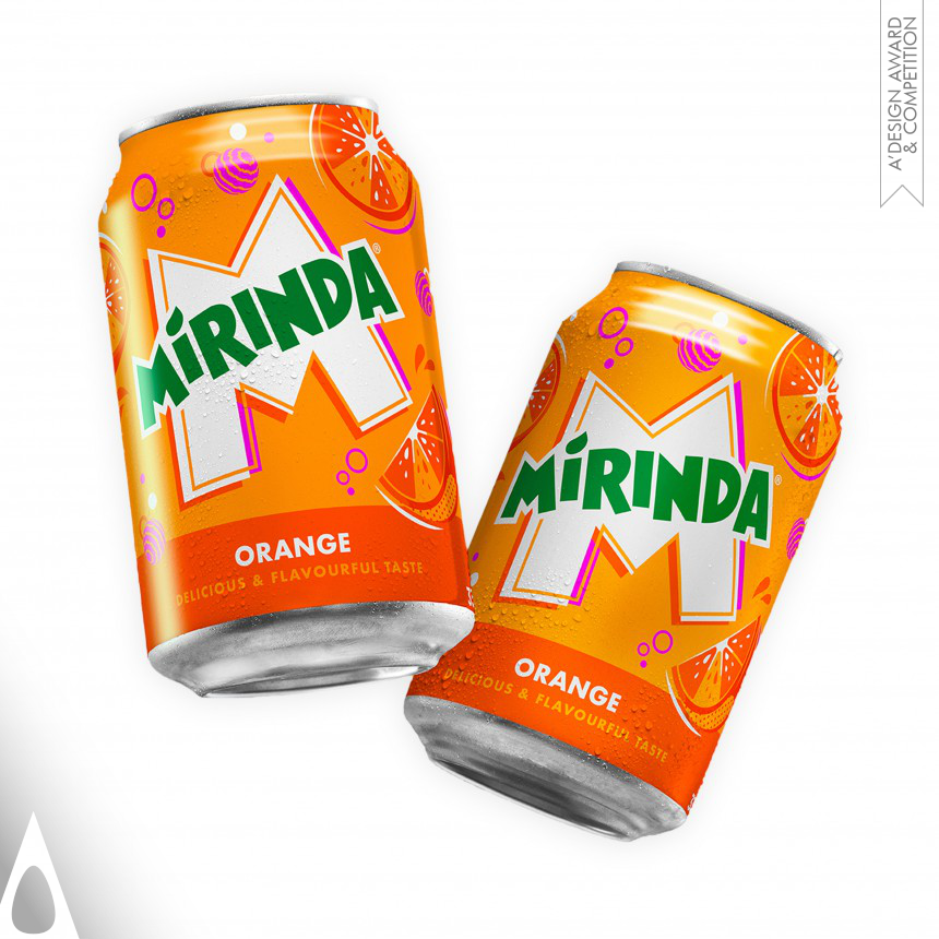 Mirinda Global Refresh Beverage Packaging 
