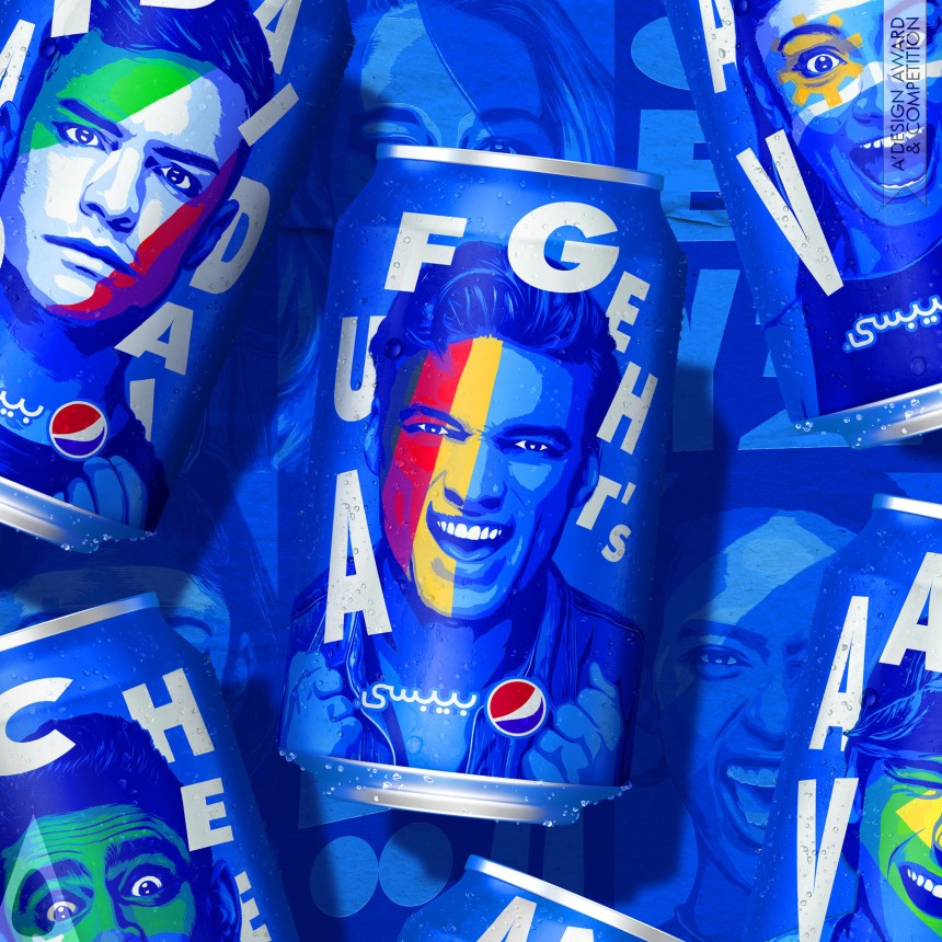 Pepsi Big Football Event LTO designed by PepsiCo Design and Innovation