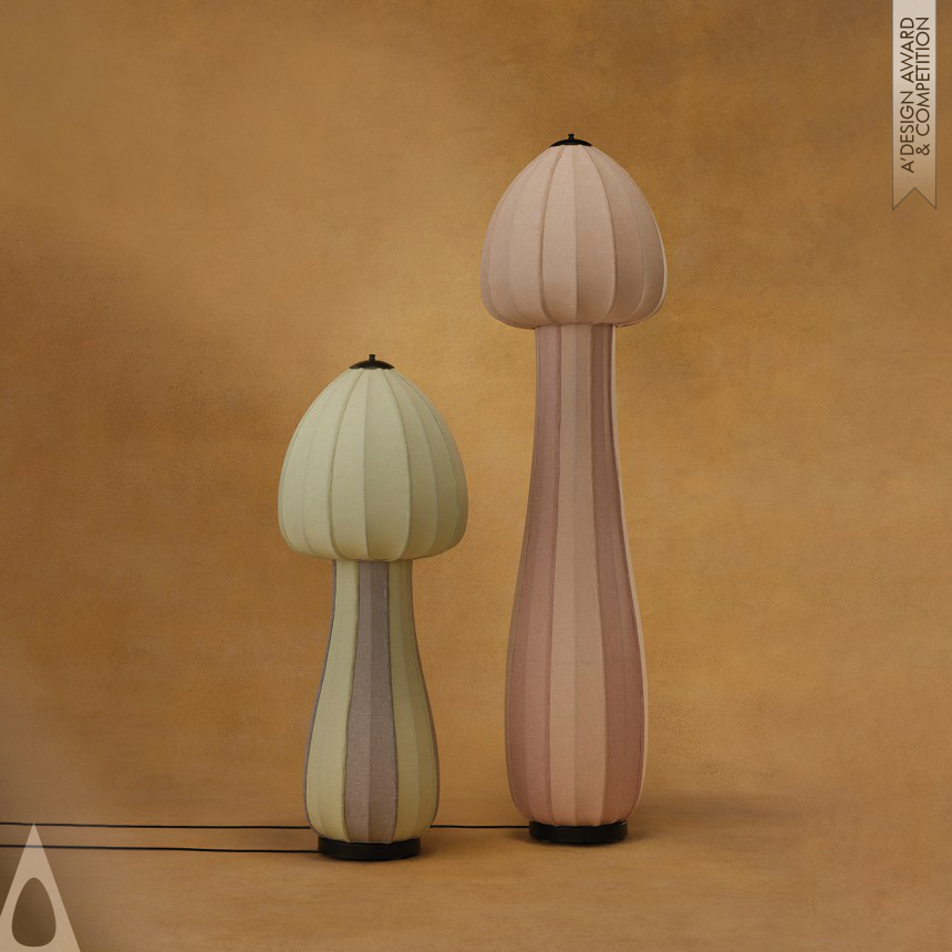 Iron Lighting Products and Fixtures Design Award Winner 2024 Mushroom Floor Lamps 
