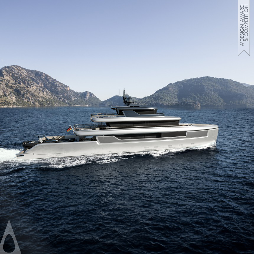 Platinum Yacht and Marine Vessels Design Award Winner 2024 Project Kai Smart Hybrid Motoryacht 