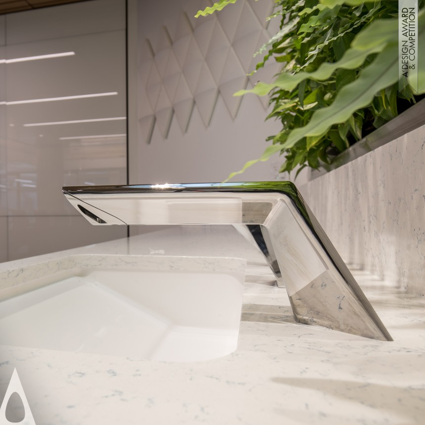 Iron Bathroom Furniture and Sanitary Ware Design Award Winner 2024 Dverse Integrated Sink 