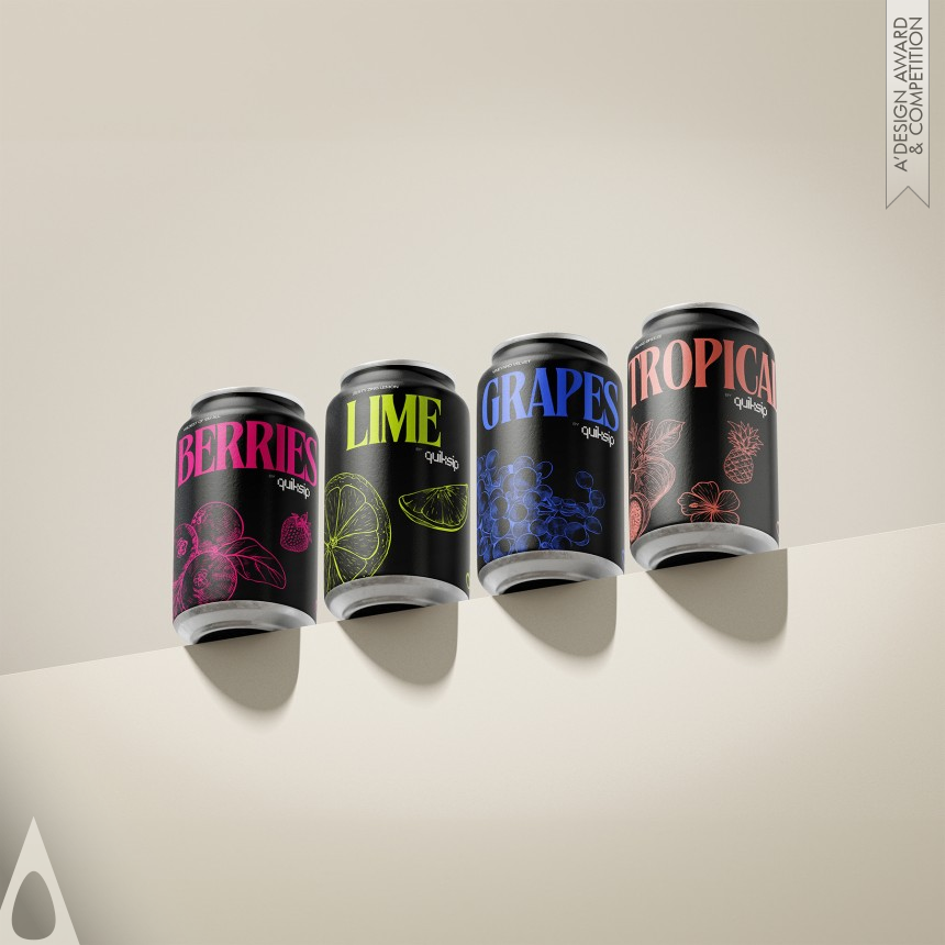 Iron Packaging Design Award Winner 2024 Quiksip Drink Packaging 