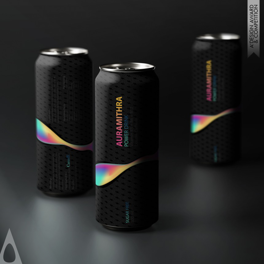 Arvin Maleki Power Drink Packaging