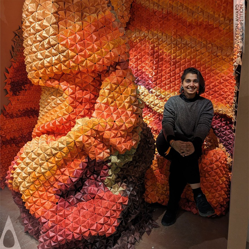 Cascading Canyon - Golden Fine Arts and Art Installation Design Award Winner