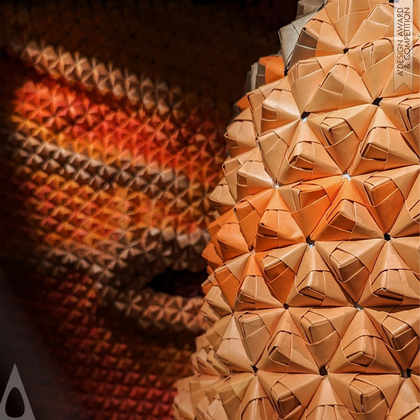 Aditi Anuj's Cascading Canyon Art Installation