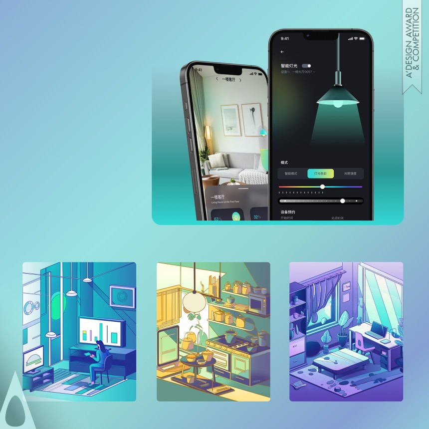 Smart Home - Iron Interface, Interaction and User Experience Design Award Winner