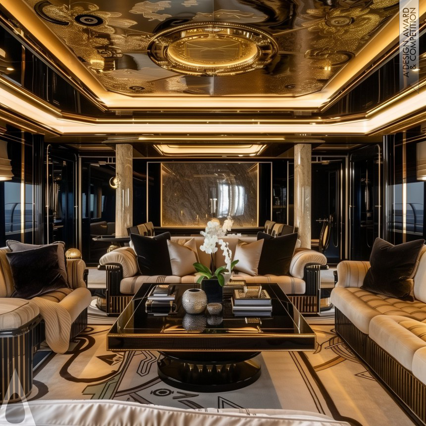 Bronze Generative, Algorithmic, Parametric and AI-Assisted Design Award Winner 2024 Luxura Super Luxury Motor Yacht 