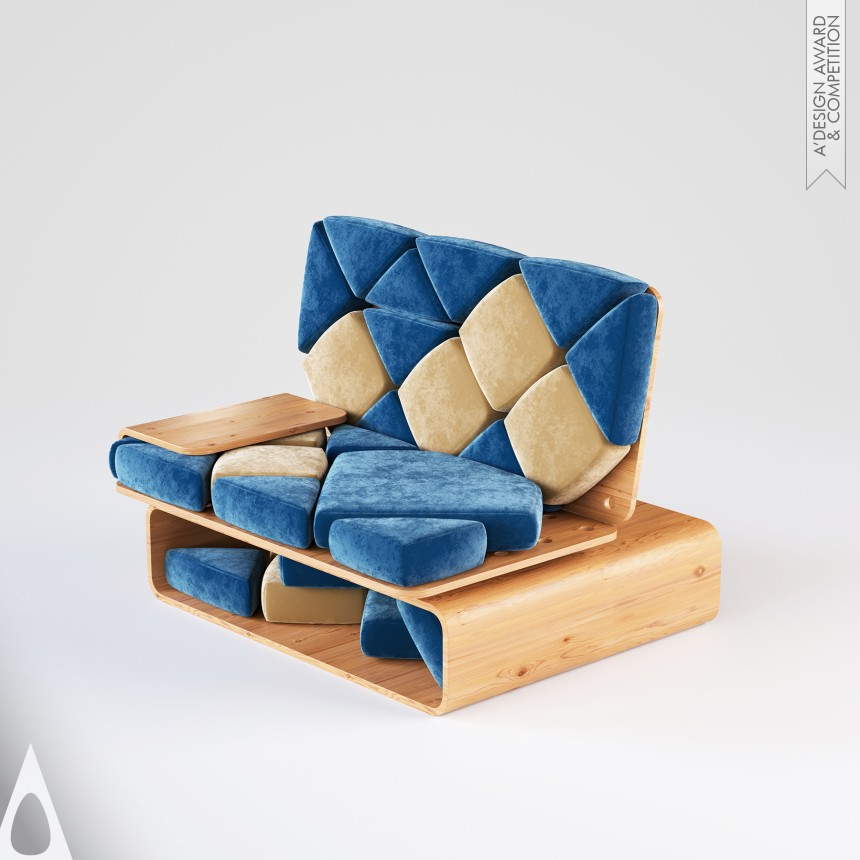 Bronze Furniture Design Award Winner 2024 Morfius Modular Furniture 