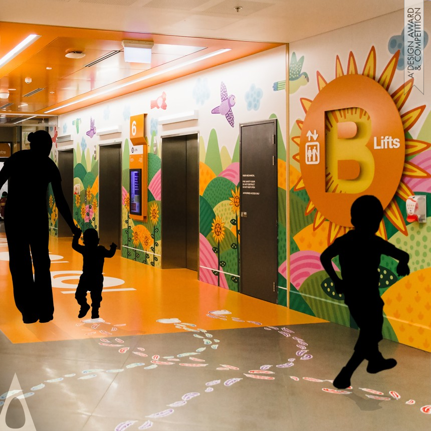 Children's Hospital Wayfinding Team design