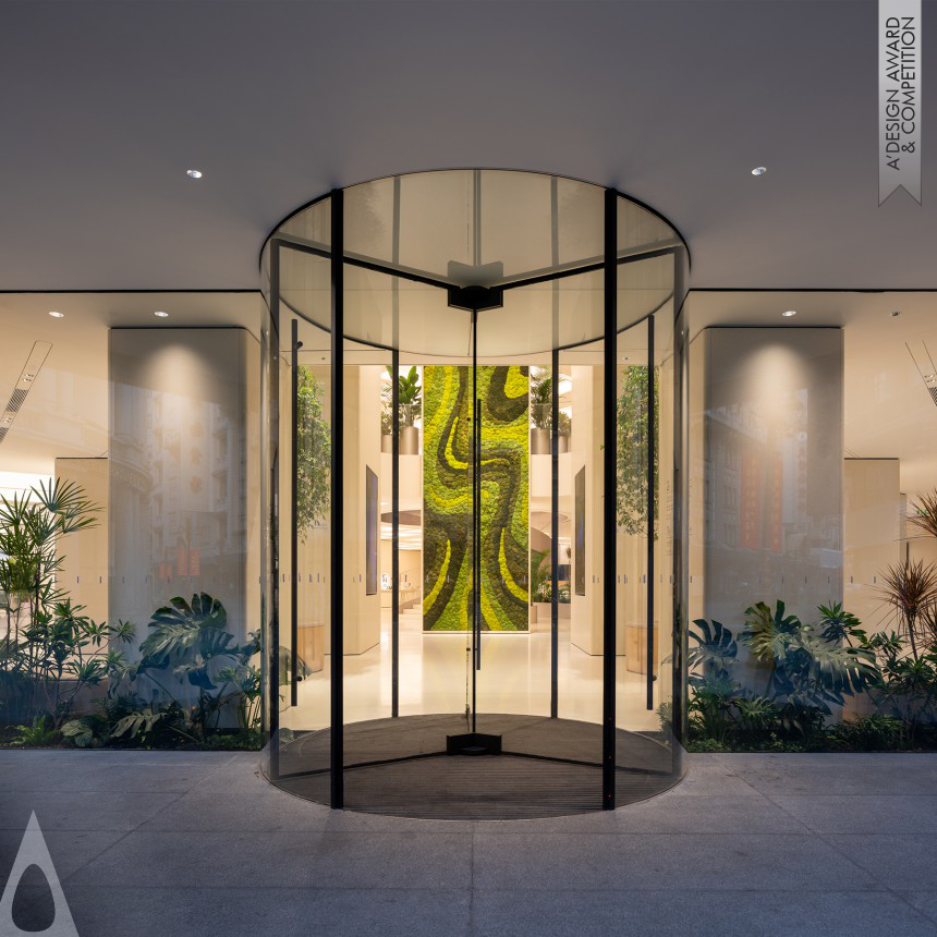 Silver Interior Space and Exhibition Design Award Winner 2024 Huawei Flagship Store Tianjin Binhai Road 