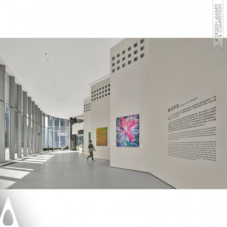 Bronze Interior Space and Exhibition Design Award Winner 2024 Jiangcheng Business Innovation Center Interior Design 