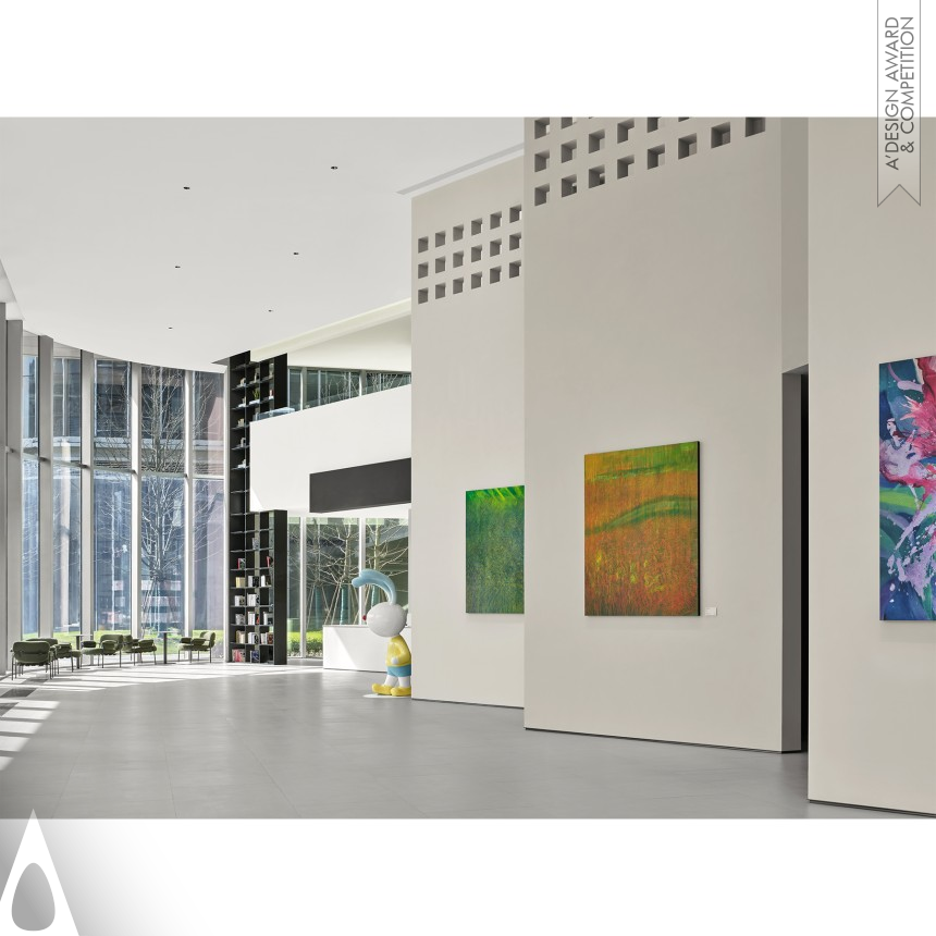 Jiangcheng Business Innovation Center designed by Shanghai Wei Design Co..Ltd