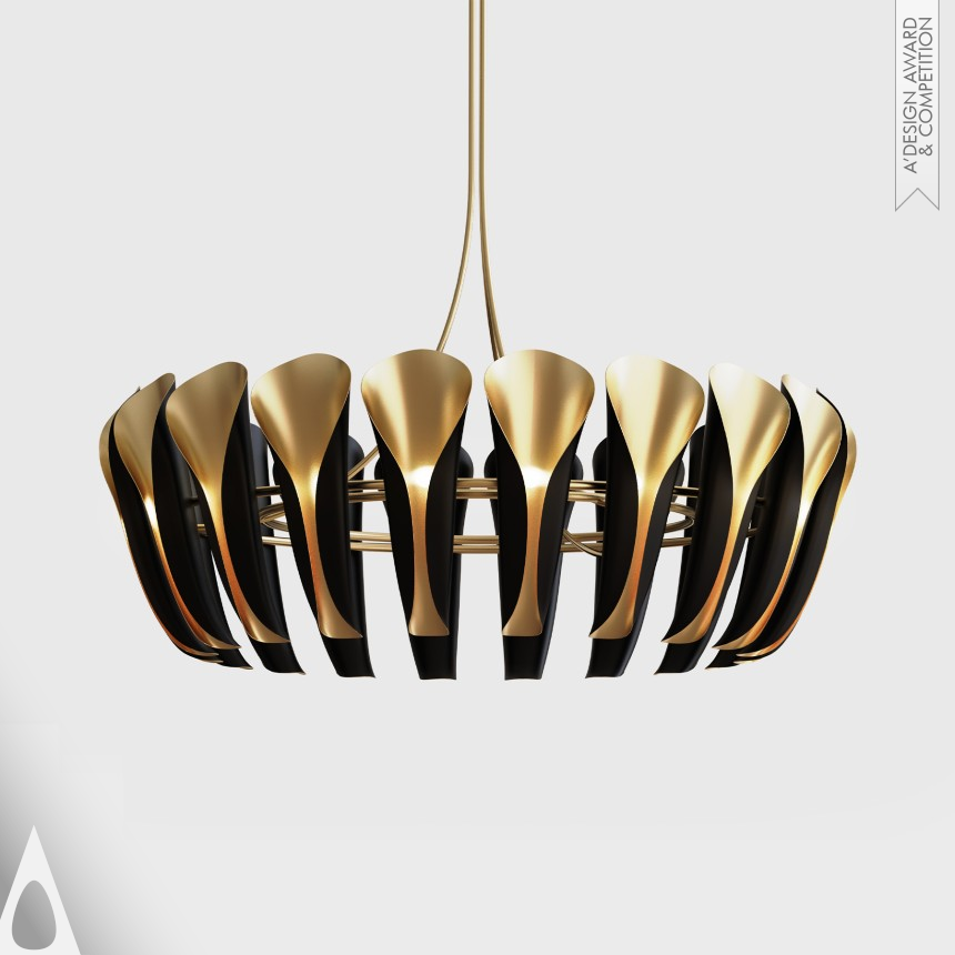 Waxy Design Studio's Pearl Chandelier