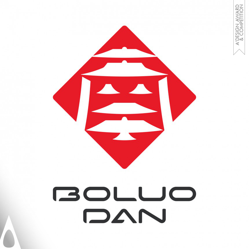 Silver Graphics, Illustration and Visual Communication Design Award Winner 2024 Boluo Dan Logo And Brand Design 
