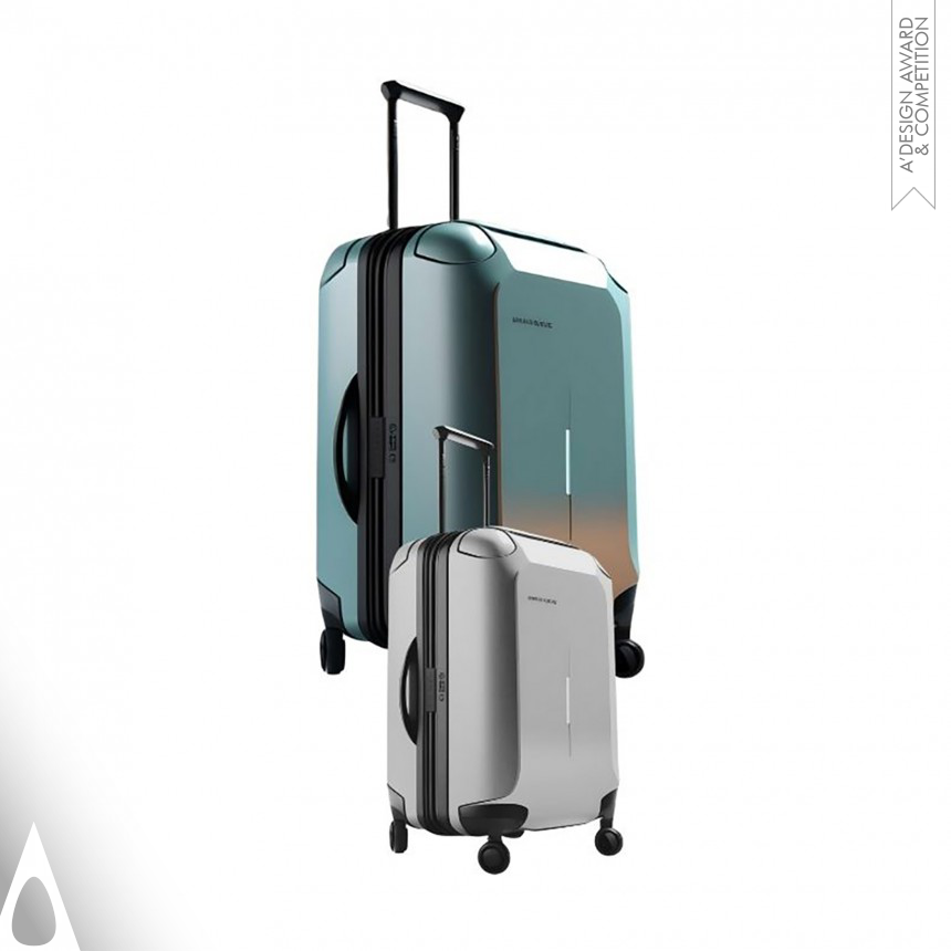 Bronze Fashion and Travel Accessories Design Award Winner 2024 Voyz, Smart Suitcase  Smart Suitcase 