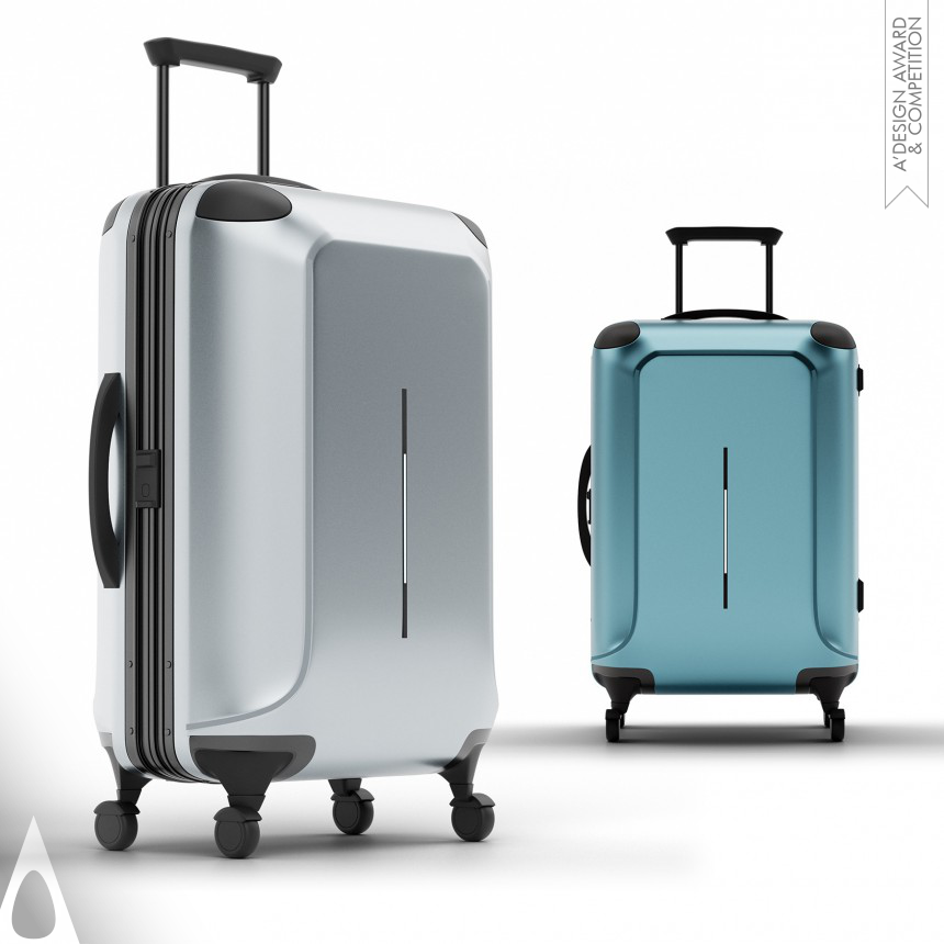Voyz, Smart Suitcase  designed by Sanaz Hassannezhad