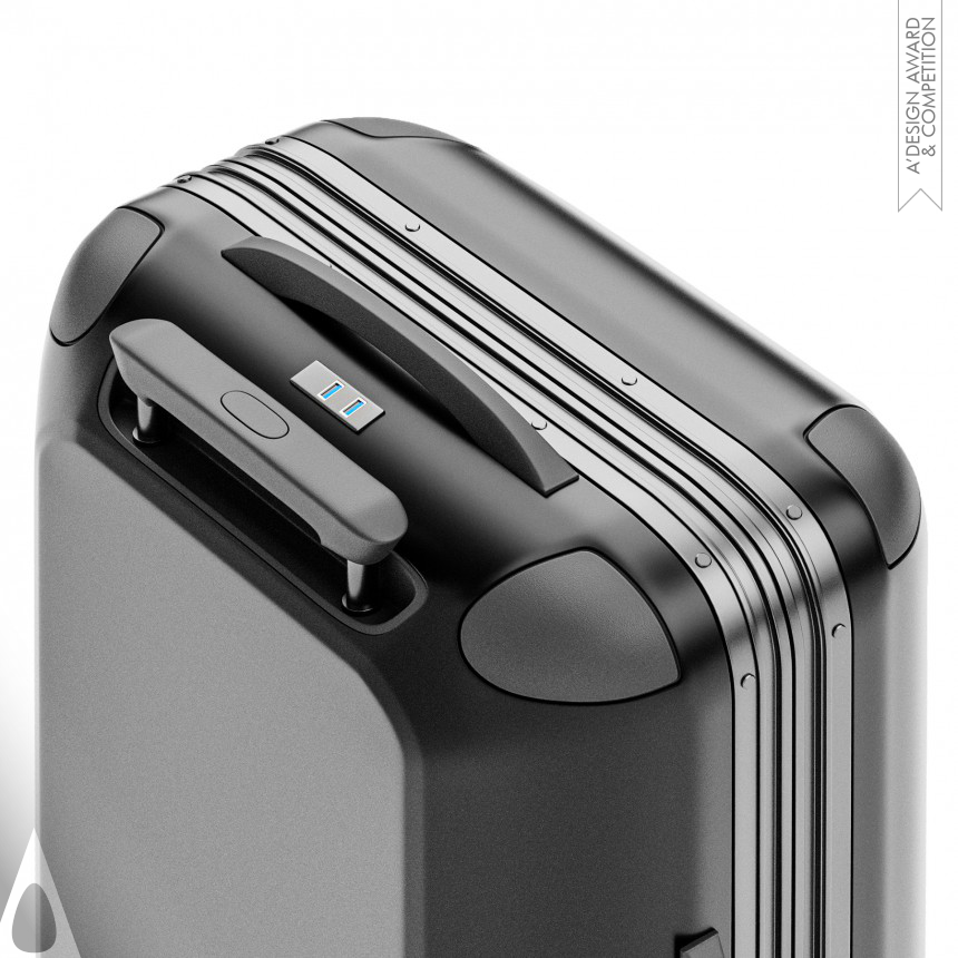 Sanaz Hassannezhad's Voyz, Smart Suitcase  Smart Suitcase