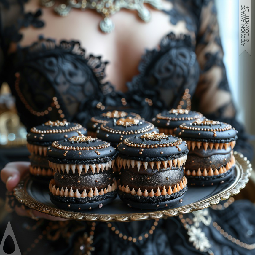 Iron Generative, Algorithmic, Parametric and AI-Assisted Design Award Winner 2024 Gothic Delicacy Cookie 