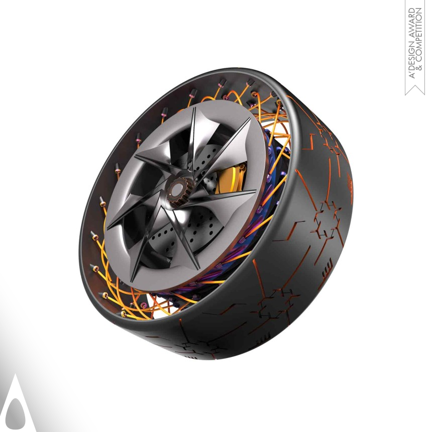 Golden Vehicle Parts, Auto Accessories and Care Products Design Award Winner 2025 N Vision Intelligent Tire 