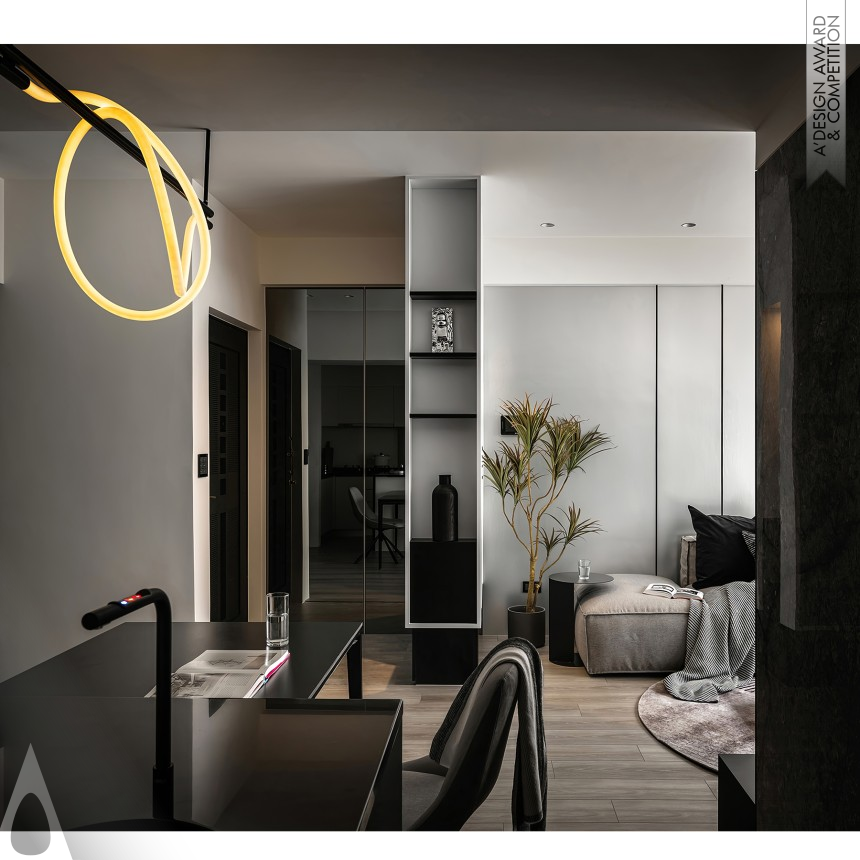 Bronze Interior Space and Exhibition Design Award Winner 2025 Ink and Ivory Harmony Residence 