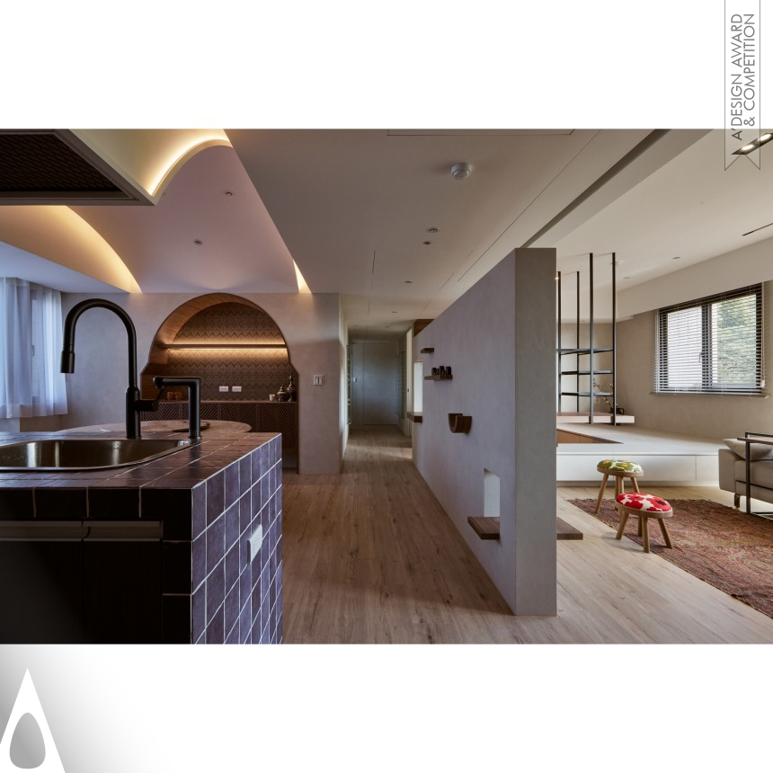 Bronze Interior Space and Exhibition Design Award Winner 2025 Moroccan Elegance Residential House 