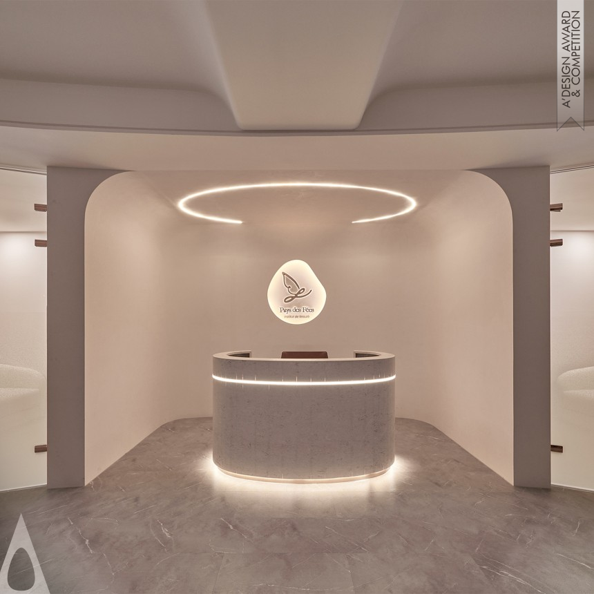 Bronze Interior Space and Exhibition Design Award Winner 2025 Pay Des Fees Medical Cosmetic Clinic 