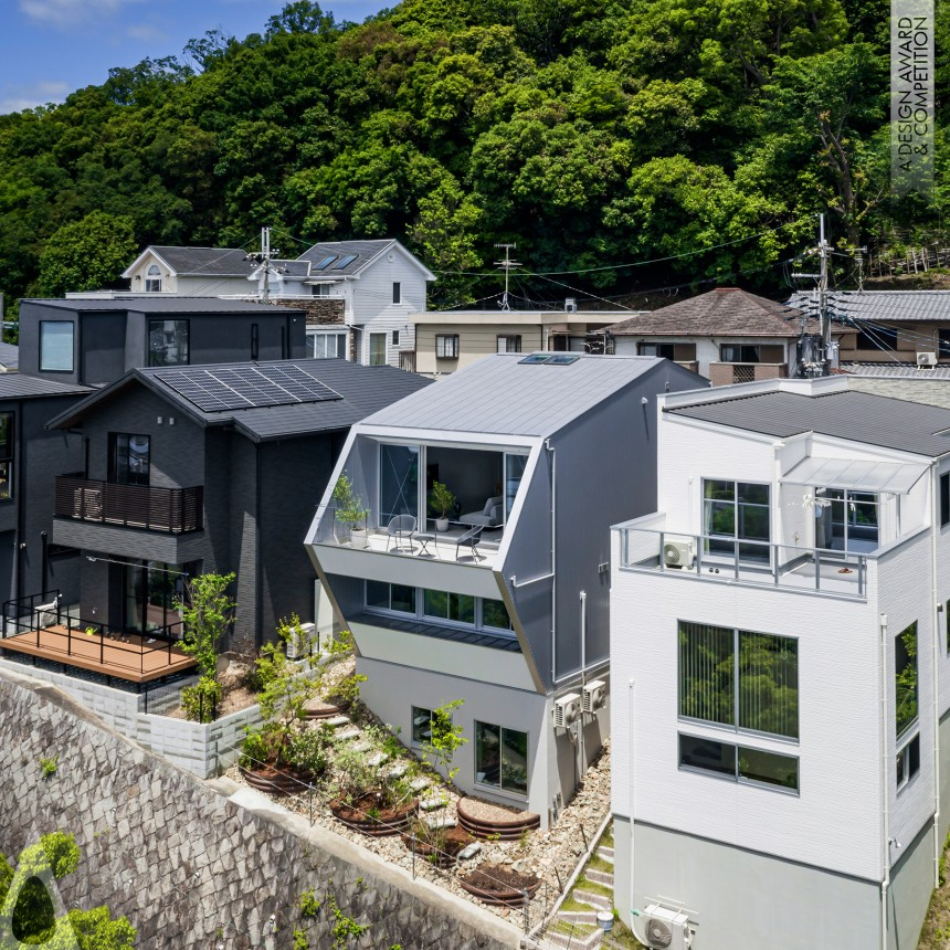 Bronze Architecture, Building and Structure Design Award Winner 2025 Wedge House Residence 