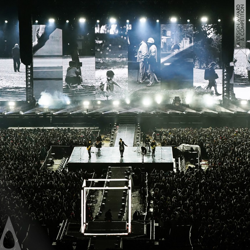 Silver Entertainment, Content Creation and Streaming Media Design Award Winner 2025 Mayday Fly to 2022 Concert 