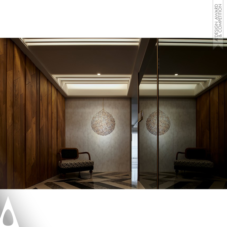 Bronze Interior Space and Exhibition Design Award Winner 2025 Log Concerto Apartment Interior Design 
