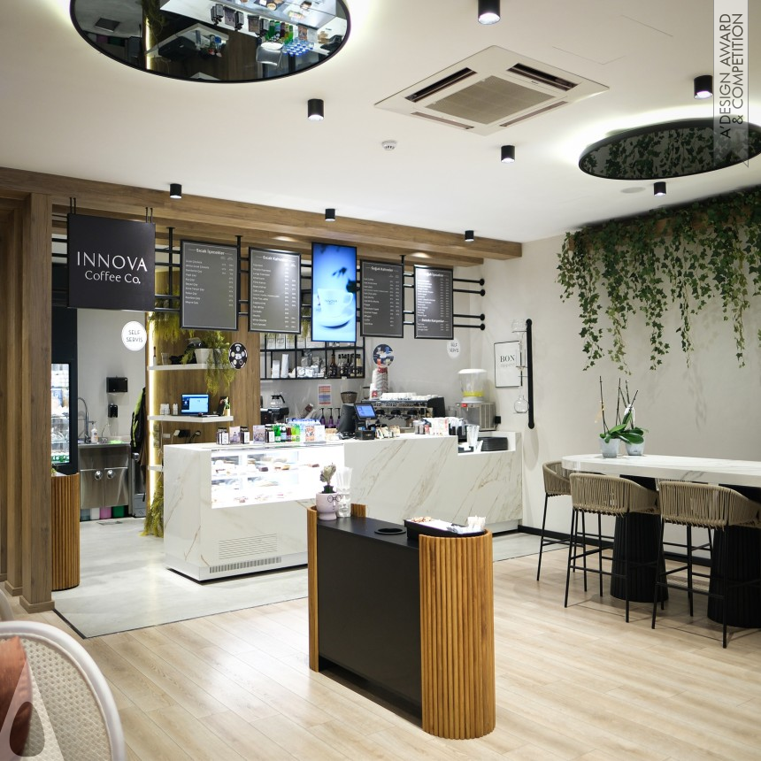 Iron Interior Space and Exhibition Design Award Winner 2025 Innova Coffe Shop  