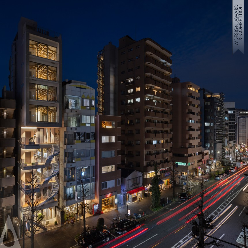 Sreed Ebisu T - Silver Architecture, Building and Structure Design Award Winner