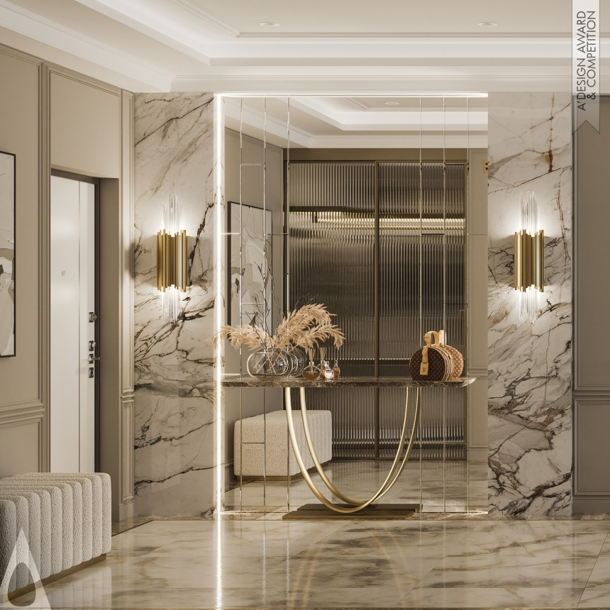 Bronze Interior Space and Exhibition Design Award Winner 2025 Taste of Luxury Residential House 