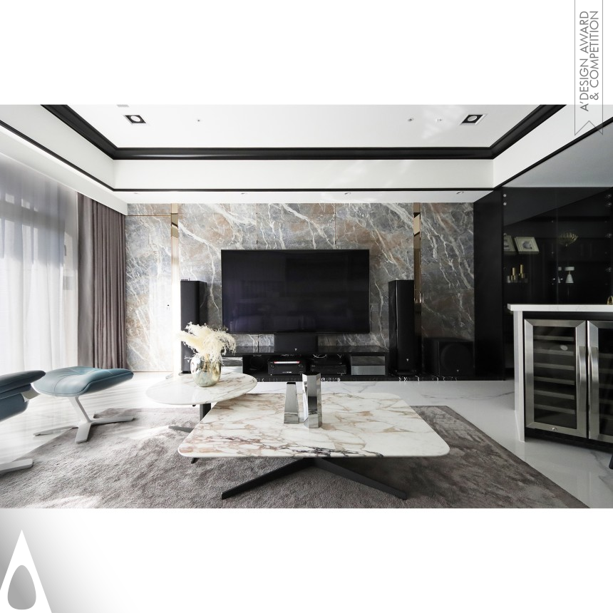 Bronze Interior Space and Exhibition Design Award Winner 2025 Brocade Grace Residence 