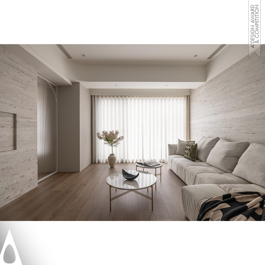 Bronze Interior Space and Exhibition Design Award Winner 2025 Serene Moon Residence 