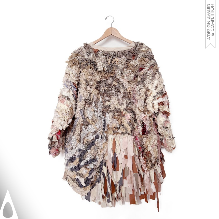 Iron Fashion, Apparel and Garment Design Award Winner 2025 The Zalea Artwear Handcrafted Jacket 