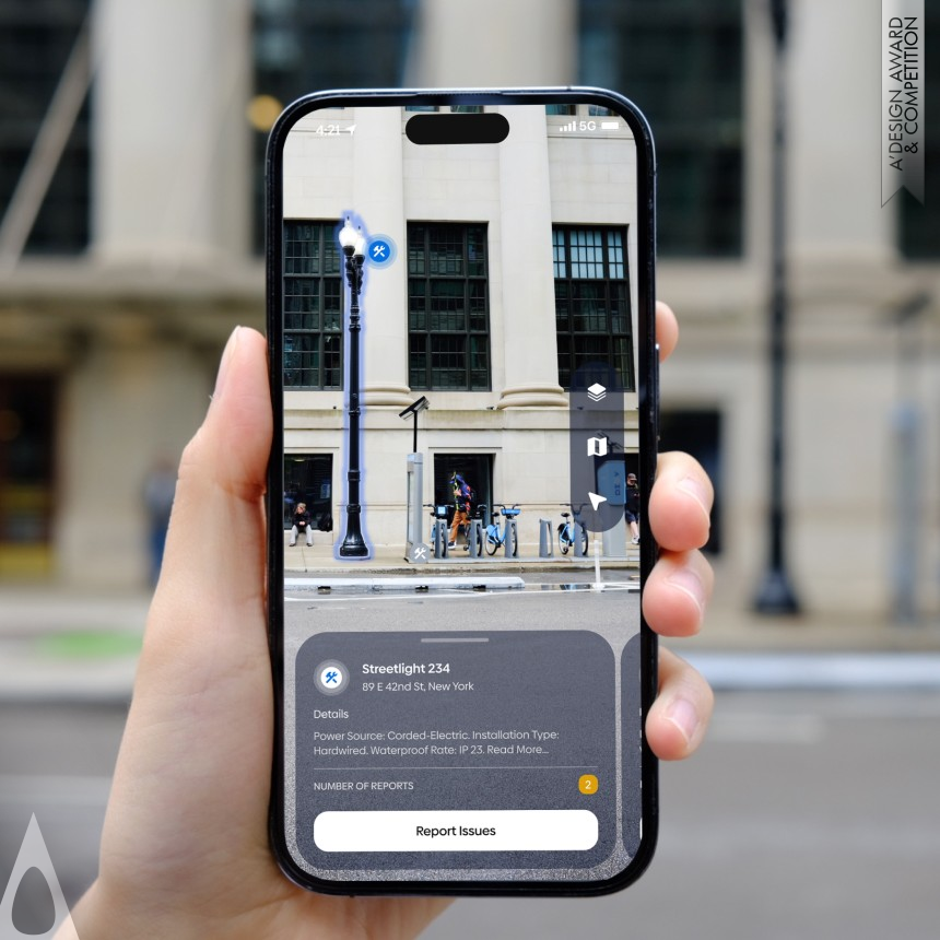 Iron Information Technologies and Software Design Award Winner 2025 Citifix Public Services App 